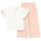 Cool Club, Set pentru fete, Bluza cu maneca scurta, Pantaloni din textil, mix