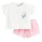 Cool Club, Set pentru fete, Bluza cu maneca scurta, Pantaloni scurti, mix