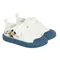 Cool Club, Tenisi pentru baieti, alb, talpa Barefoot, imprimeu Mickey Mouse