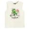 Cool Club, Tricou fara maneci pentru baieti, bej, imprimeu Minecraft