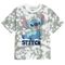 Cool Club, Tricou pentru baieti, alb, imprimeu Lilo si Stitch