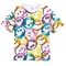 Cool Club, Tricou pentru baieti, alb, imprimeu SmileWorld