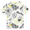 Cool Club, Tricou pentru baieti, alb, imprimeu SpongeBob