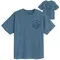 Cool Club, Tricou pentru baieti, albastru melanj