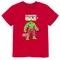 Cool Club, Tricou pentru baieti, rosu, imprimeu Marvel Super Heroes