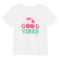 Cool Club, Tricou pentru fete, alb
