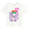 Cool Club, Tricou pentru fete, alb, imprimeu Care Bears