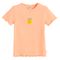 Cool Club, Tricou pentru fete, din tricot striat, portocaliu