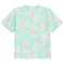 Cool Club, Tricou pentru fete, oversize, albastru