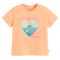 Cool Club, Tricou pentru fete, portocaliu fluo