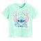 Cool Club, Tricou pentru fete, turcoaz, imprimeu Lilo si Stitch