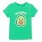 Cool Club, Tricou pentru fete, verde, imprimeu Squishmallows