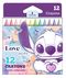 CoolPack, Lilo si Stitch, creioane cerate, 12 culori
