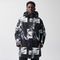 Geaca de schi impermeabila cu gluga si croiala oversize unisex NOWEAR
