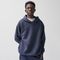 Hanorac basic bleumarin cu croiala oversize NOWEAR
