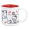 Hello Kitty, cana din ceramica, 400 ml