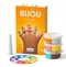 Hey Clay, Bijou, Sweet Rings, set creativ, 3 cutii de plastilina