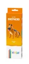 Hey Clay, Dog Story, Shepherd, set creativ, 3 cutii de plastilina