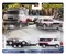 Hot Wheels, Car Culture, Team Transport, DMC Delorean & HW Rally Hauler, masina Premium, scara 1:64, JBM35