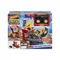 Hot Wheels, Monster Trucks Arena Smashers, 5 Alarm - Fire Crash Challenge, set de joaca