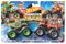 Hot Wheels, Monster Trucks, Gotta Dump & Will Trash It all, set de 2 masini, scara 1:64, HWN52