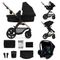 Kinderkraft, Moov 2 XL Air, carucior multifunctional, Pure Black