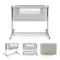 Kinderkraft, Nestee Grow 2, patut suplimentar, light grey
