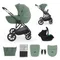 Kinderkraft, Prime 3, carucior multifunctional, 3in1, Dark Green
