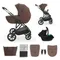 Kinderkraft, Prime 3, carucior multifunctional, 3in1, Velvet Mocca