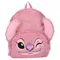 Lilo si Stitch, Fluffy Festival, rucsac din plus pentru prescolar, roz
