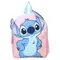 Lilo si Stitch, Fluffy Friends, rucsac din plus pentru prescolar, roz