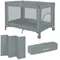 Lionelo, Amelie, patut de voiaj compact, Grey Concrete