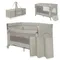 Lionelo, Ellen, patut de calatorie cu extensie mare 3in1, Beige