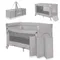 Lionelo, Ellen, patut de calatorie cu extensie mare 3in1, Grey