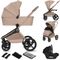 Lionelo, Freya, carucior multifunctional 3in1, Beige Sand