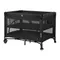 Lionelo, Laura, patut de volaj compact 2in1, Black Carbon