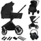 Lionelo, Mika Plus, carucior multifunctional 3in1, Black Onyx