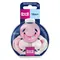Lovi, Prime, suzeta dinamica din silicon, Peony Pink, 18 luni+, 3 buc.