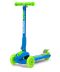 Milly Mally, Scooter Magic Blue-Green, trotineta cu 3 roti