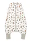 MimiNu, Flo, Ratuci, sac de dormit subtire de vara cu picioare, bej, 51-87 cm