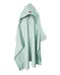 MimiNu, Junior, halat de baie cu gluga, termofrotte, 85-120 cm, menta verde