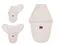 Miminu, patura de dormit anti-colici, termofrotte, 56-52 cm, roz