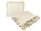 MimiNu, set: patura 75-100 cm + perna 30-40 cm, muselina, bej