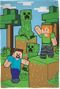 Minecraft, patura din fleece, 100-150 cm