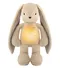 MyHummy (Szumisie), Iepuras 5 in 1 cu lampa de veghe, 30 cm, bej