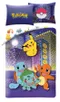 Pokemon, set lenjerie de pat single, 140-200 cm