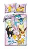 Pokemon, set lenjerie de pat single, microfibra, 140-200 cm