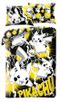 Pokemon, set lenjerie de pat single, microfibra, 140-200 cm
