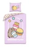 Pusheen, set lenjerie de pat single, 140-200 cm