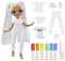 Rainbow High, Color & Create Fashion Doll, papusa fashion, Green Eyes